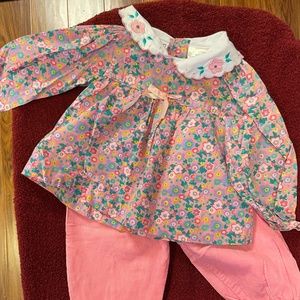 2-piece matching top and pants by Small Steps for Infants.